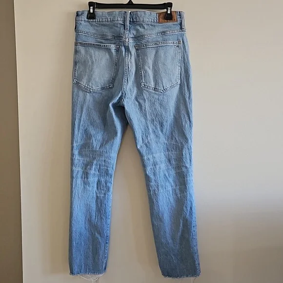 Madewell The Perfect Vintage Ripped High Waist Jeans - Size 30 - Picture 4 of 5